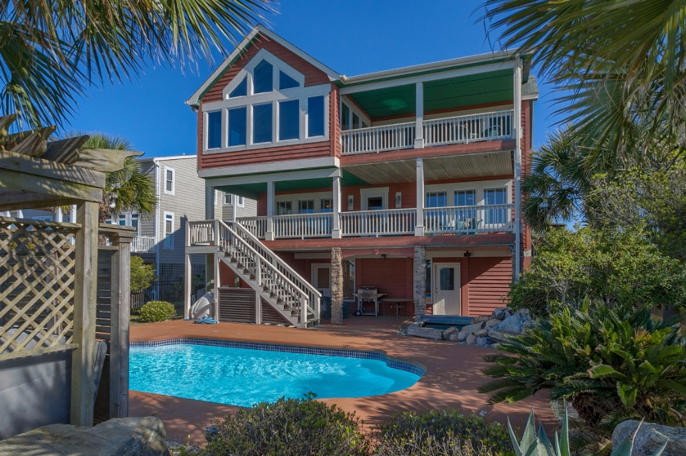 holden beach home with private pool