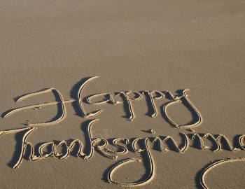 thanksgiving holden beach sand