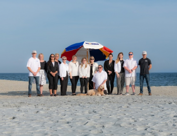 hobbs realty team on beach