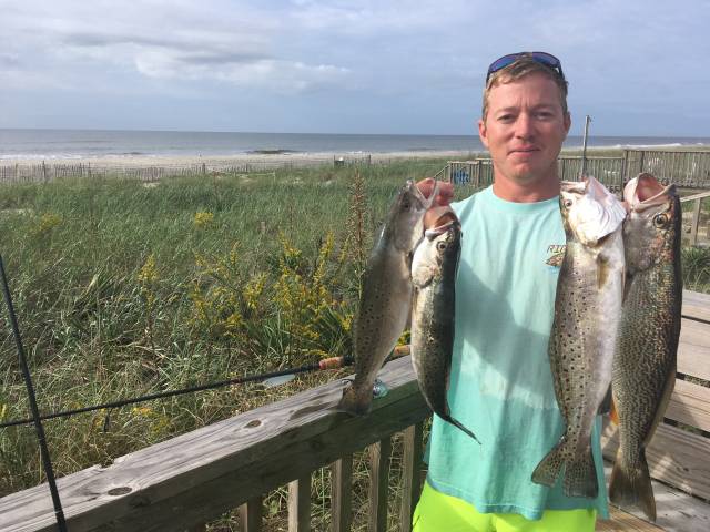 Trout Fishing in Holden Beach