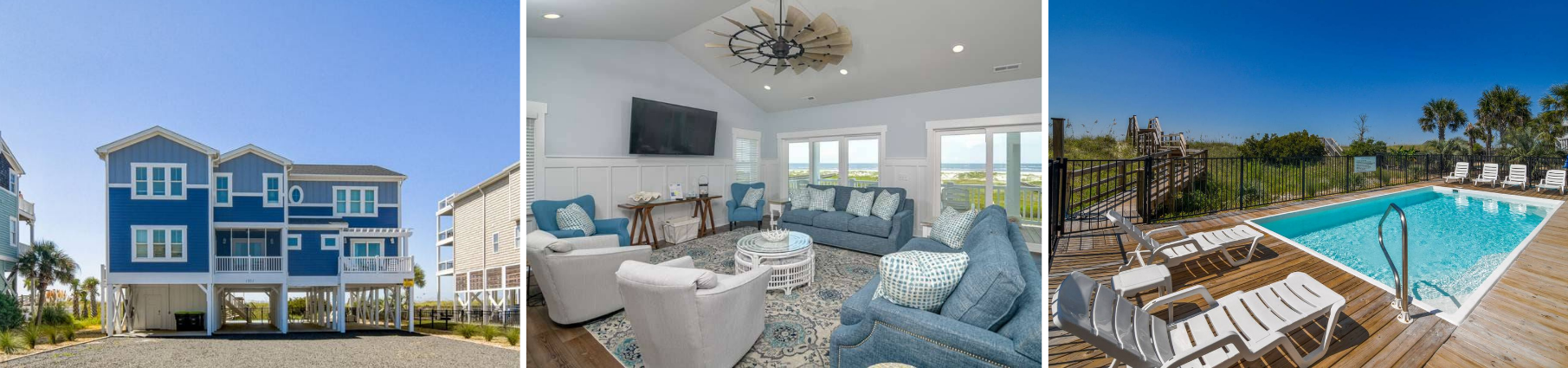 Coast is Clear - Holden Beach Vacation Rental for Large Groups