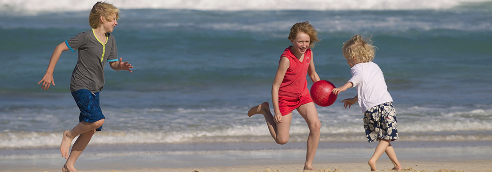 Holden Beach Safety Tips - kids playing